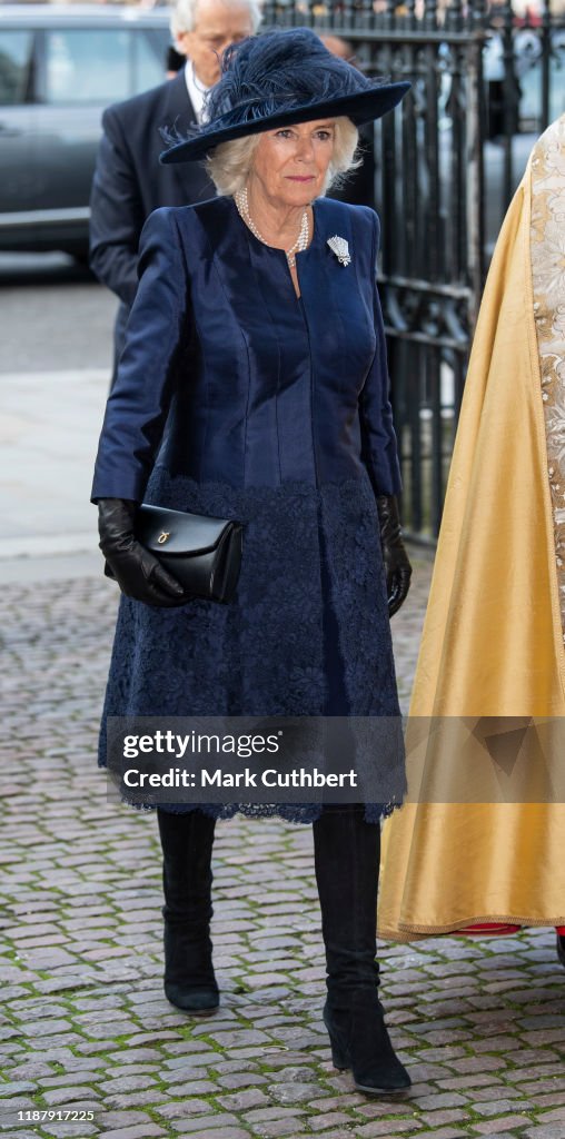 Sir Donald Gosling Service At Westminster Abbey