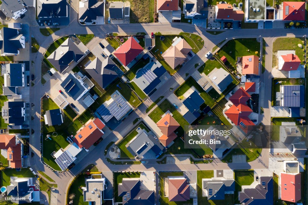 New Housing Estate from Above