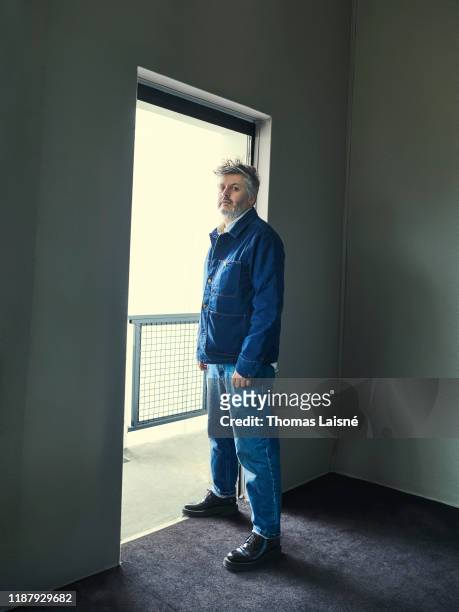 Filmmaker Christophe Honoré poses for a portrait on May 19, 2019 in Cannes, France.