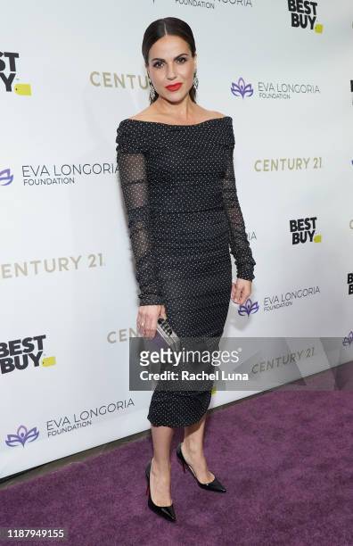 Lana Parrilla attends The Eva Longoria Foundation Gala at the Beverly Wilshire Four Seasons Hotel on November 15, 2019 in Beverly Hills, California.