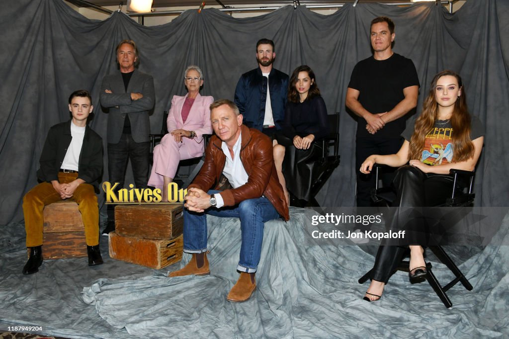 Photocall For Lionsgate's "Knives Out"
