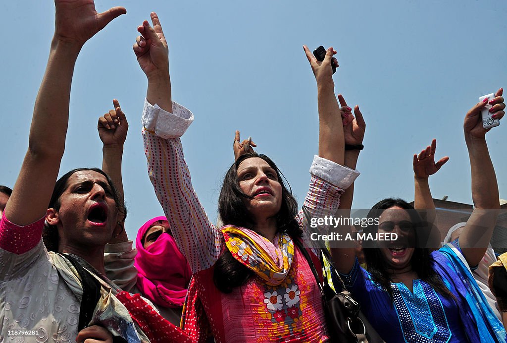 Pakistani eunuchs and transgenders demon