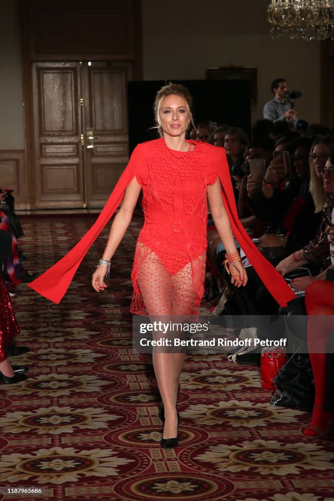 3rd "Sauvez Le Coeur Des Femmes - Red Defile" Show At Hotel Marriot In Paris