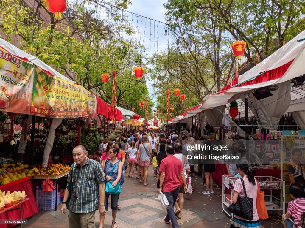Chinese Street Market In Bugis Singapore High-Res Stock Photo - Getty