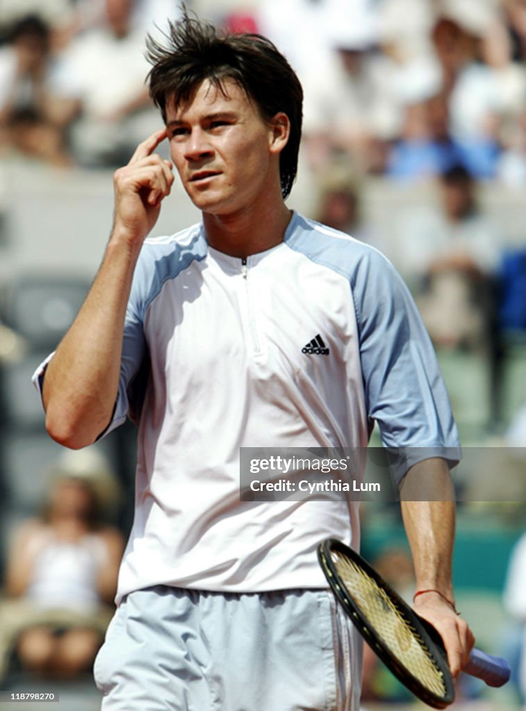 French Open 2003 - Men's fourth Round - Guillermo Coria vs. Mariano Zabaleta