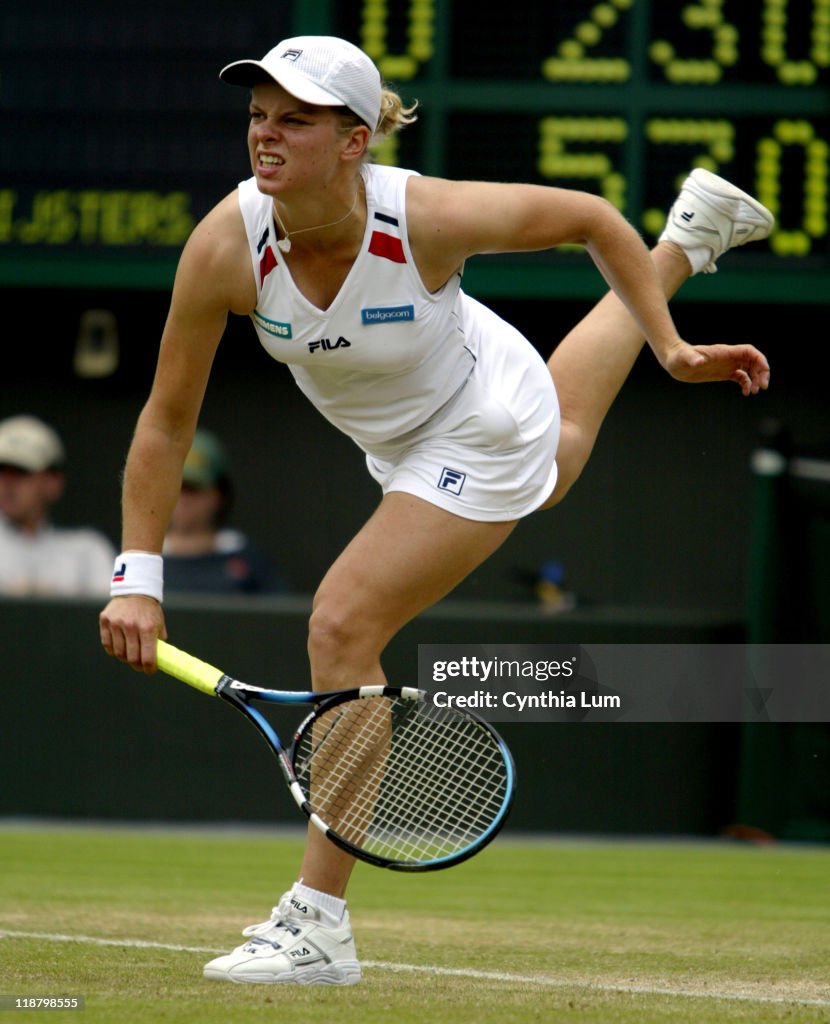 Wimbledon 2003 - Third Round - Kim Clijsters vs. Samantha Reeves