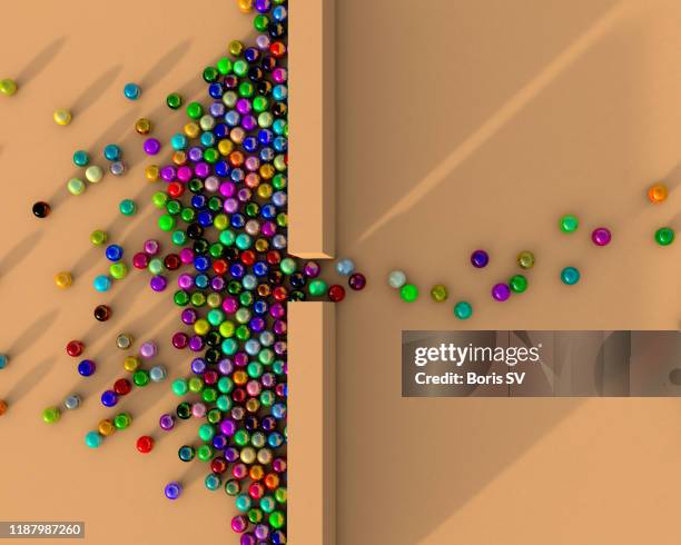 black friday concept. bottleneck - information overload stock pictures, royalty-free photos & images