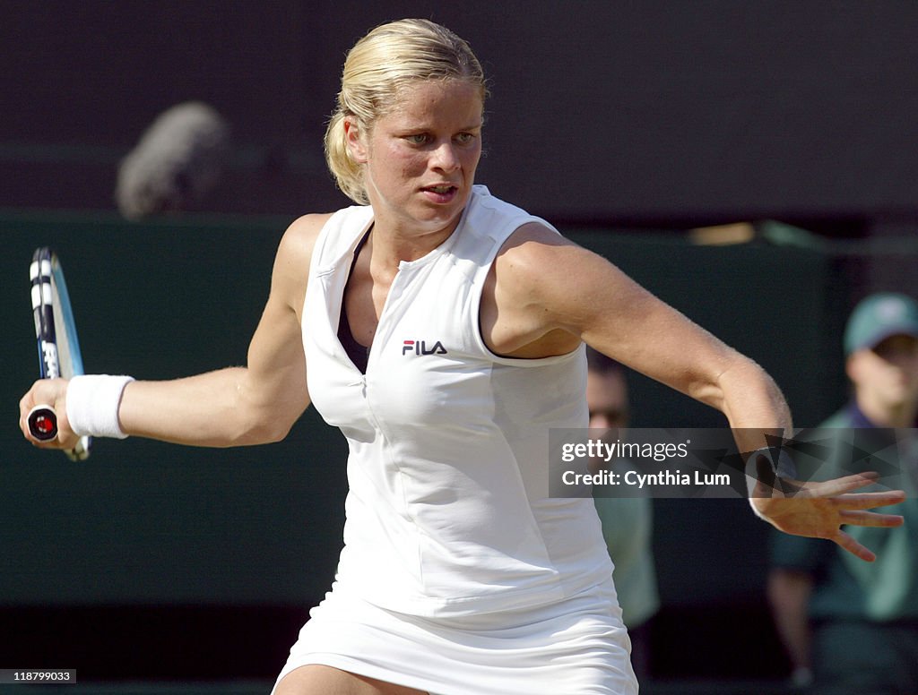 2005 Wimbledon Championships - Ladies' Singles Fourth Round - Kim Clijsters vs. Lindsay Davenport