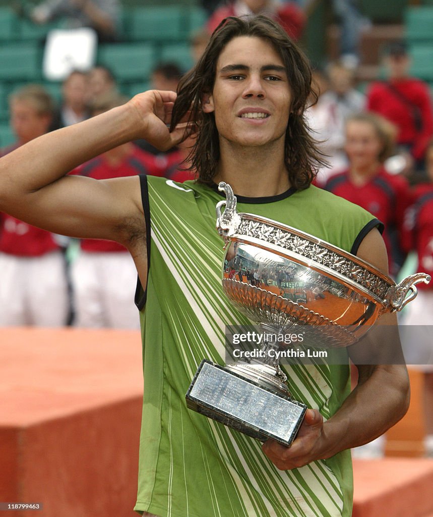 2005 French Open - Men's Singles - Final - Rafael Nadal vs Mariano Puerta