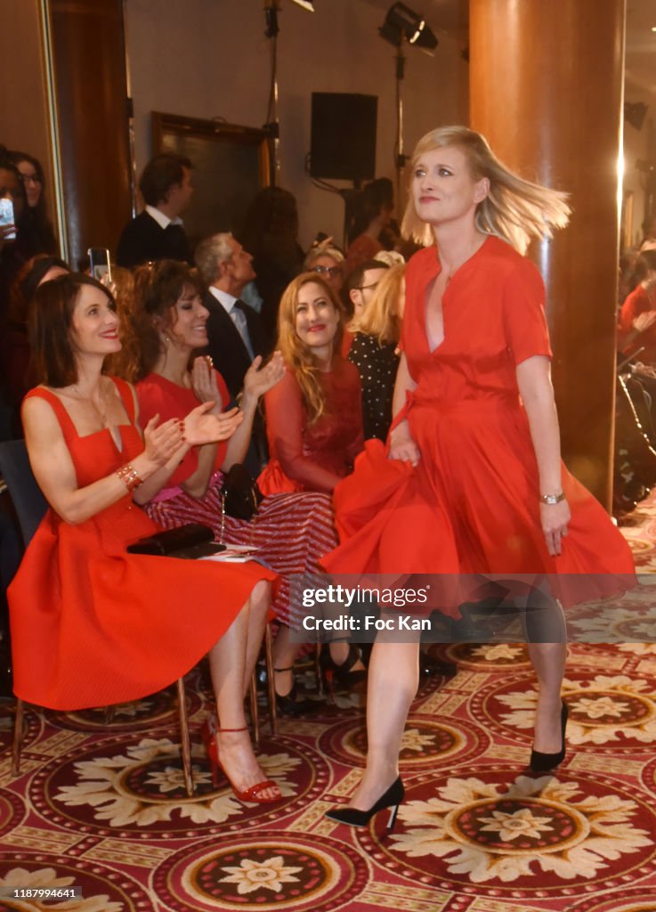 3rd "Sauvez Le Coeur Des Femmes - Red Defile" Show At Hotel Marriot In Paris
