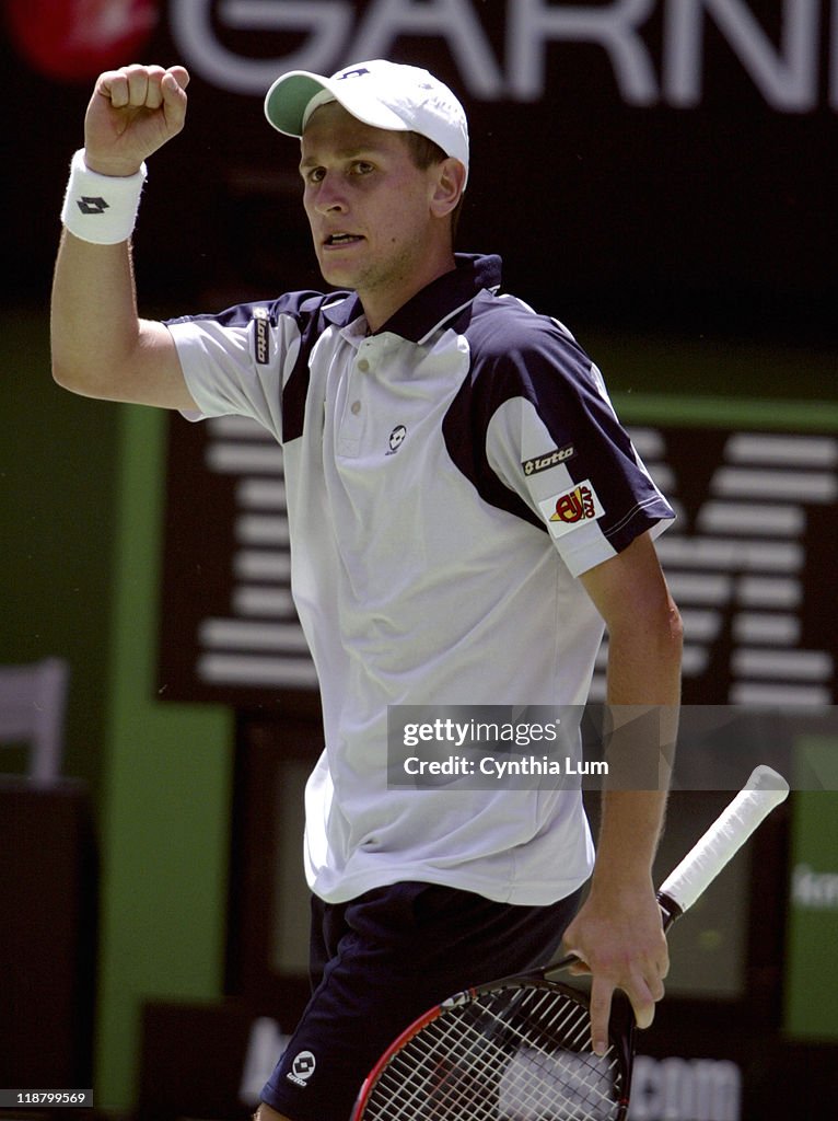 2005 Australian Open - Men's Singles - Second Round - Karol Beck vs Tommy Haas