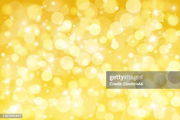 abstract shiny gold background - blinking stock illustrations