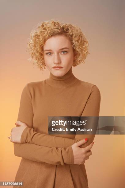Actress Julia Garner is photographed for BackStage Magazine on July 1, 2019 at Fig. 19 in New York City. COVER IMAGE.