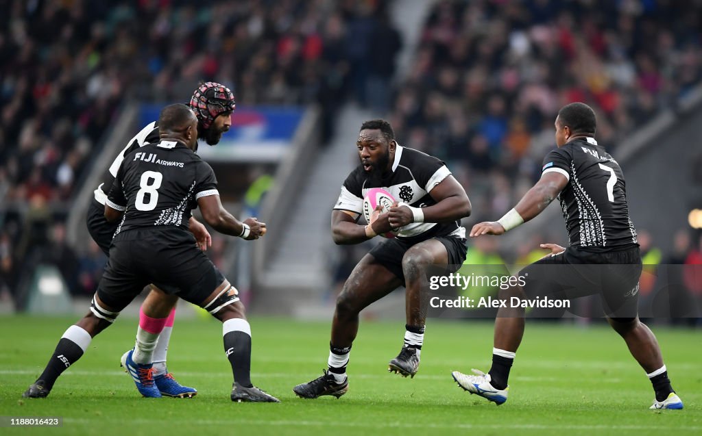 Barbarians v Fiji - Killik Cup