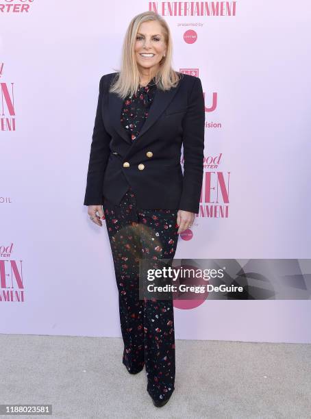 Dawn Ostroff arrives at The Hollywood Reporter's Annual Women in Entertainment Breakfast Gala at Milk Studios on December 11, 2019 in Hollywood,...