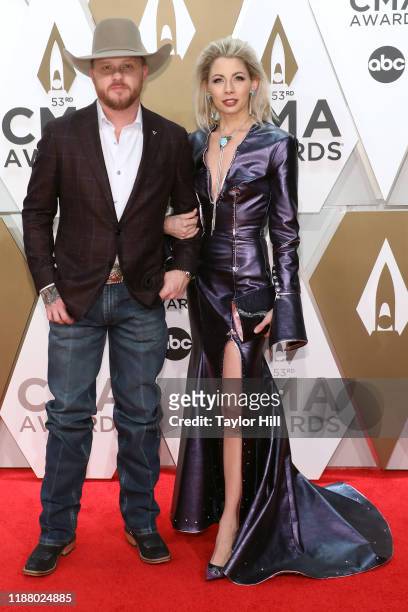 Cody Johnson attends the 53nd annual CMA Awards at Bridgestone Arena on November 13, 2019 in Nashville, Tennessee.