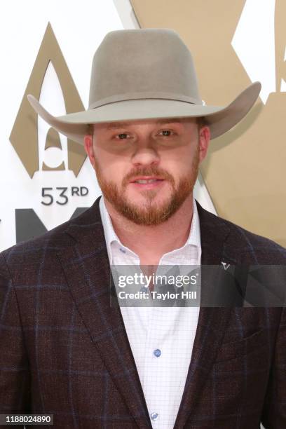 Cody Johnson attends the 53nd annual CMA Awards at Bridgestone Arena on November 13, 2019 in Nashville, Tennessee.