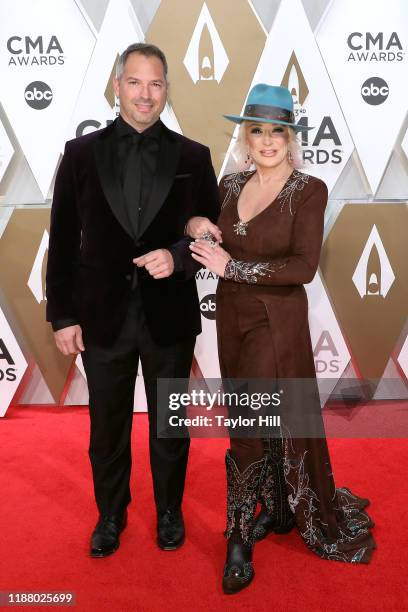 Tanya Tucker attends the 53nd annual CMA Awards at Bridgestone Arena on November 13, 2019 in Nashville, Tennessee.