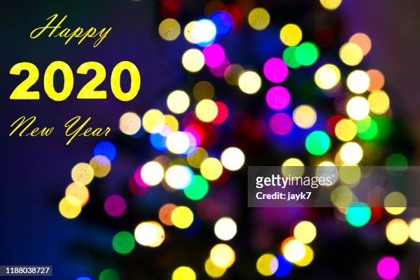 new year 2020 - jayk7 new york city stock pictures, royalty-free photos & images