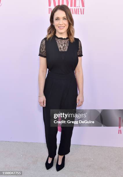 Marla Sokoloff arrives at The Hollywood Reporter's Annual Women in Entertainment Breakfast Gala at Milk Studios on December 11, 2019 in Hollywood,...