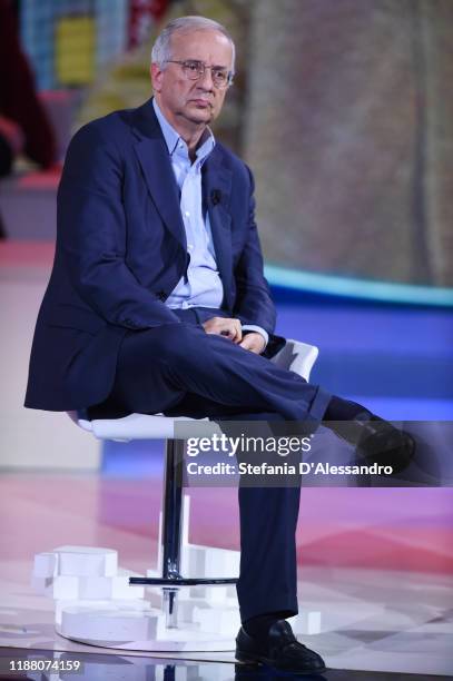 Walter Veltroni attends "Le Parole Della Settimana" tv show on November 16, 2019 in Milan, Italy.