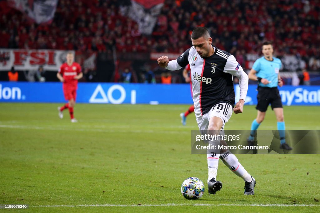Merih Demiral of Juventus FC in action during the Uefa...