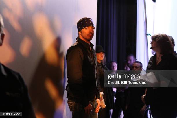 Bill Tompkins/Getty Images Bret Michaels on the set of The Celebrity Apprentice on May 16, 2010 in New York City.