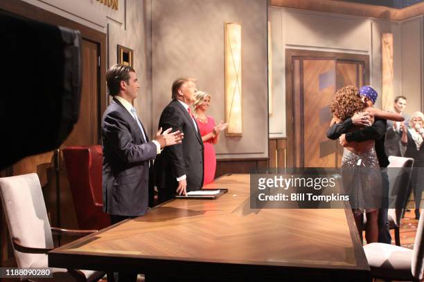 Bill Tompkins/Getty Images Bret Michaels and Holly Robinson Peete hug during the Season Finale of The Celebrity Apprentice on May 16, 2010 in New...