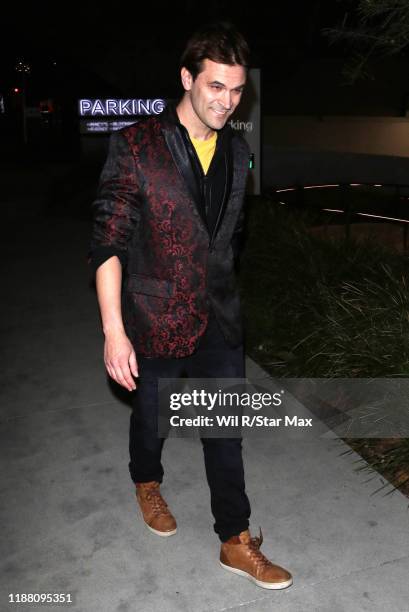 Kash Hovey is seen on December 11, 2019 in Los Angeles, California.