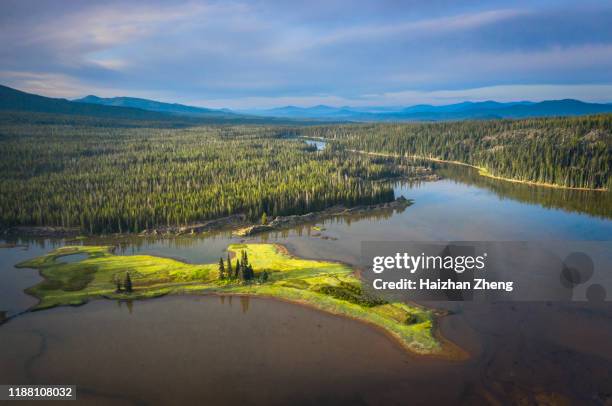 todd lake, oregon, usa - mt bachelor stock pictures, royalty-free photos & images