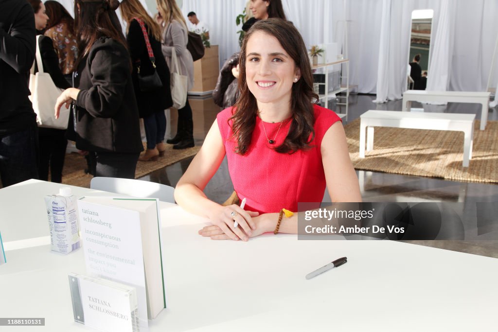 Goop Summit R Tatiana Schlossberg attends her book signing at the In goop Health ...