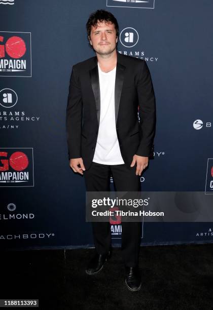 Josh Hutcherson attends the Go Campaign's 13th Annual Go Gala at NeueHouse Hollywood on November 16, 2019 in Los Angeles, California.