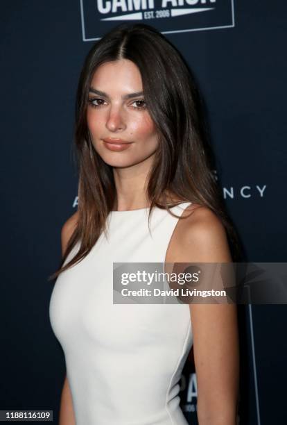 Emily Ratajkowski attends the Go Campaign's 13th Annual Go Gala at NeueHouse Hollywood on November 16, 2019 in Los Angeles, California.