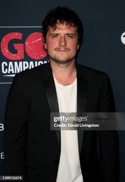 Josh Hutcherson attends the Go Campaign's 13th Annual Go Gala at NeueHouse Hollywood on November 16, 2019 in Los Angeles, California.