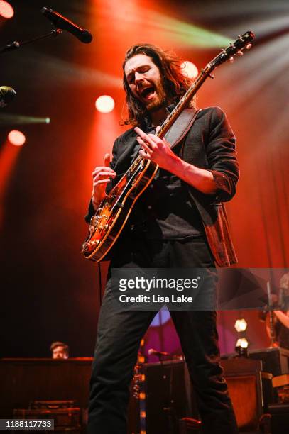 Hozier performs live on stage at Wind Creek Event Center on November 16, 2019 in Bethlehem, Pennsylvania.