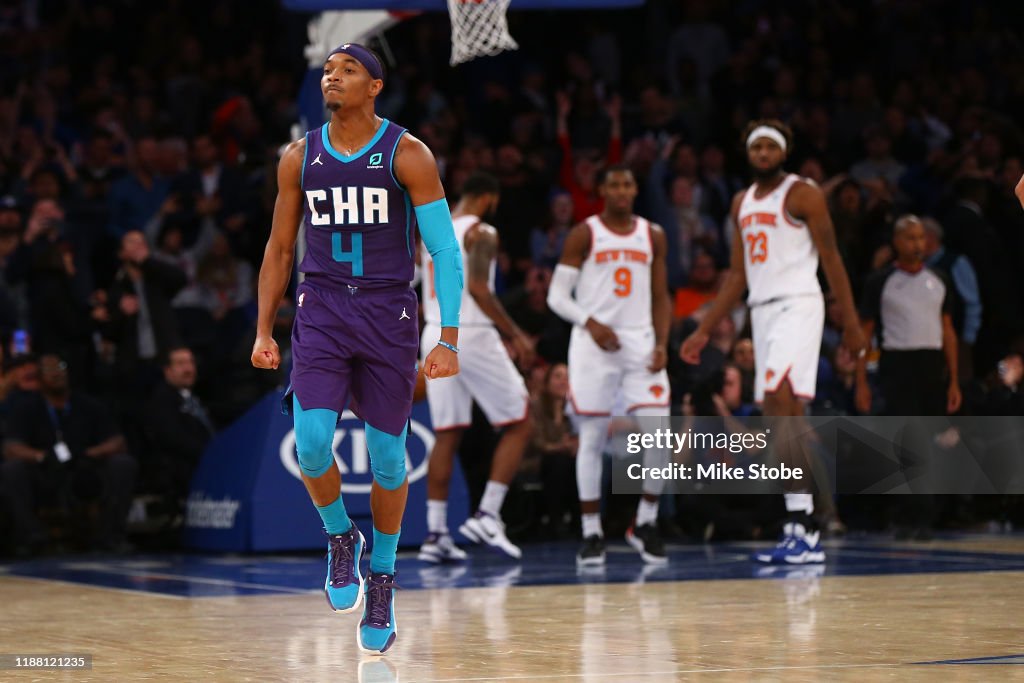 Charlotte Hornets v New York Knicks