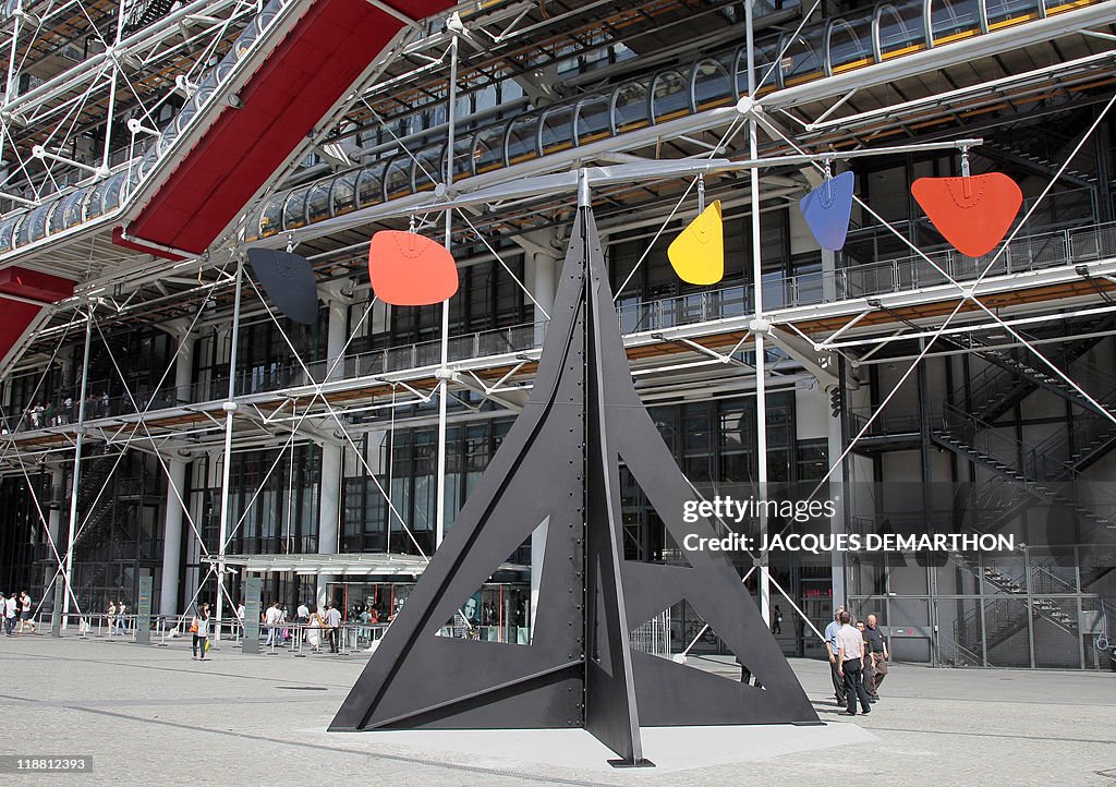 US artist Alexander Calder 1974's mobile