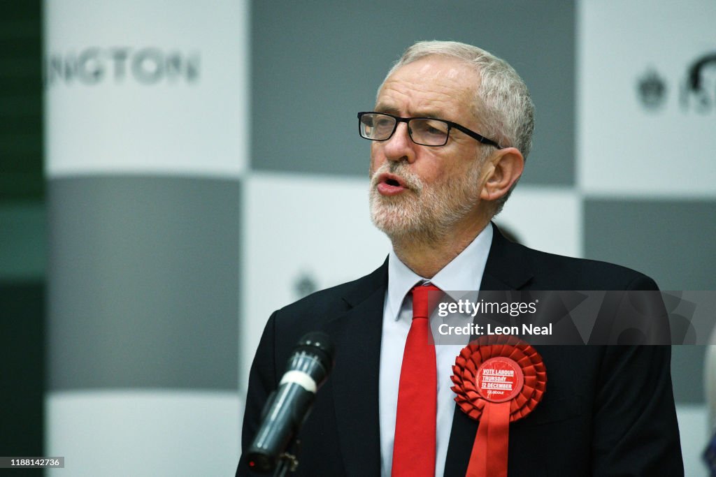 Jeremy Corbyn Attends Islington North Count And Declaration