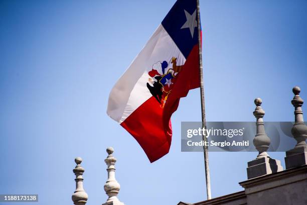 chilean flag - chile flag stock pictures, royalty-free photos & images