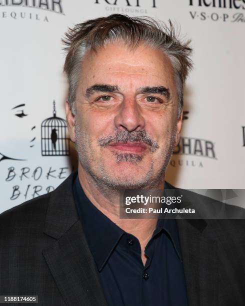 Actor Chris Noth attends the media night preview of "B.R.O.K.E.N Code B.I.R.D Switching" at S Feury Theater on November 16, 2019 in Los Angeles,...