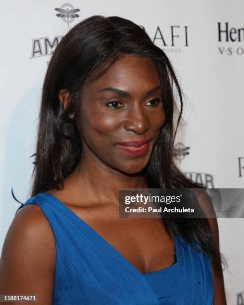 Actress Rayna Campbell attends the media night preview of "B.R.O.K.E.N Code B.I.R.D Switching" at S Feury Theater on November 16, 2019 in Los...