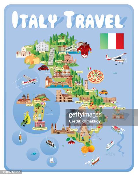 ilustraciones, imágenes clip art, dibujos animados e iconos de stock de viaje italia, roma, milán, ,nápoles, turín, palermo, génova, bolonia, florencia, bari, catania, venecia, verona, messina, padua, trieste, taranto, brescia, parma, prato, módena, reggio calabria, reggio emilia, perugia, livorno, rávena, cagliari, fogg - bologna parma