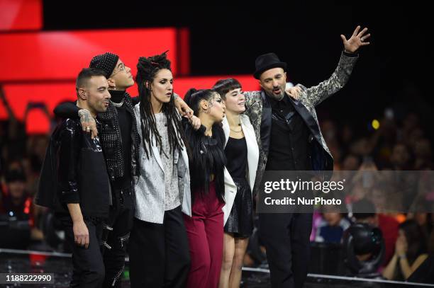 Italian singer Sofia Tornambene win the Italian version of international talent show X Factor, in Mediolanum Forum, Assago, Milan