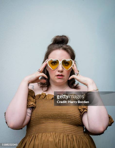 Actor Lena Dunham is photographed for the Guardian on July 17, 2019 in London, England.