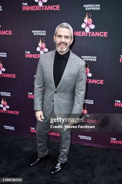 Andy Cohen attends "The Inheritance" Opening Night at the Barrymore Theatre on November 17, 2019 in New York City.