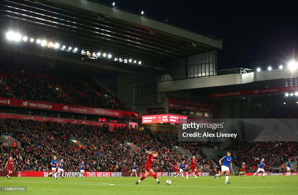 Liverpool v Everton - Barclays FA Women's Super League