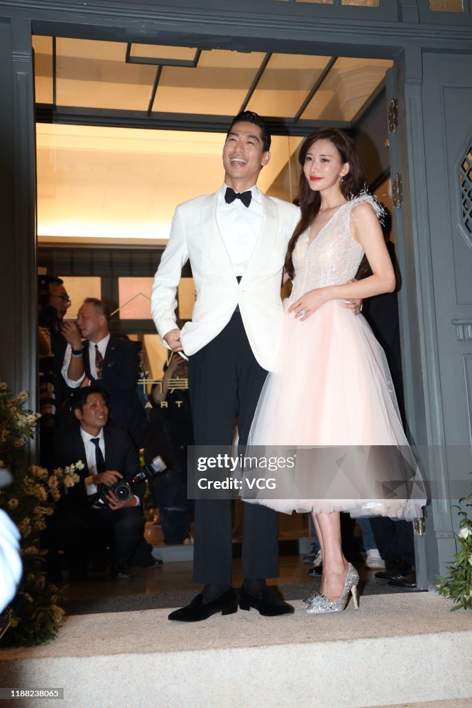 lin chi ling wedding dress Here Are Photos Of Lin Chiling And Akira's Wedding