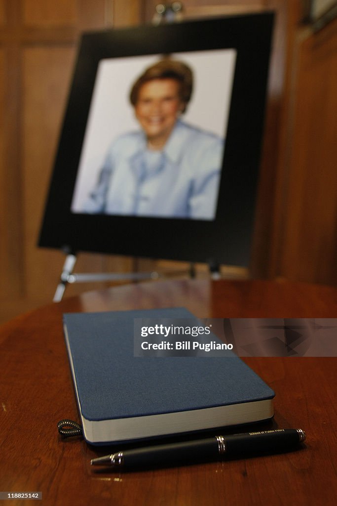 Mourners Pay Respects To Betty Ford At Ford Library In Ann Arbor