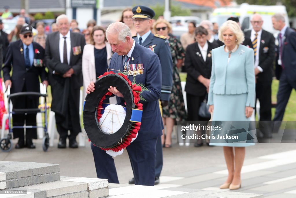 The Prince of Wales & Duchess Of Cornwall Visit New Zealand - Day 2