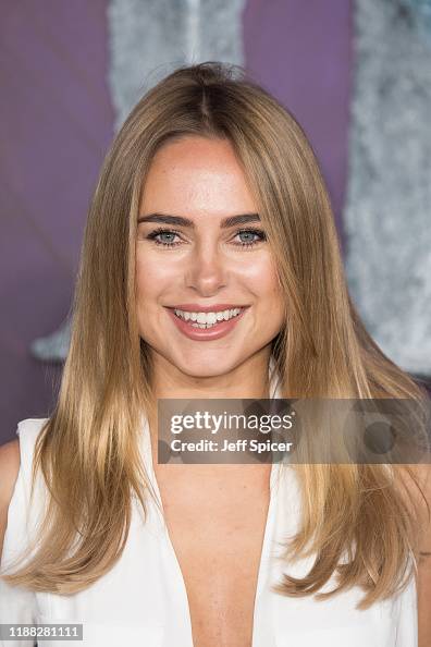 Kimberley Garner attends the "Frozen 2" European premiere at BFI